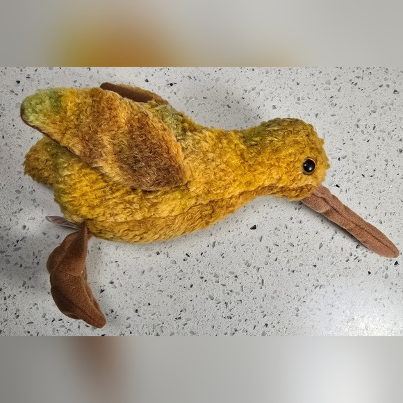 Ty - Beak - Brown Bird Plush Toy - Picture 2 of 4
